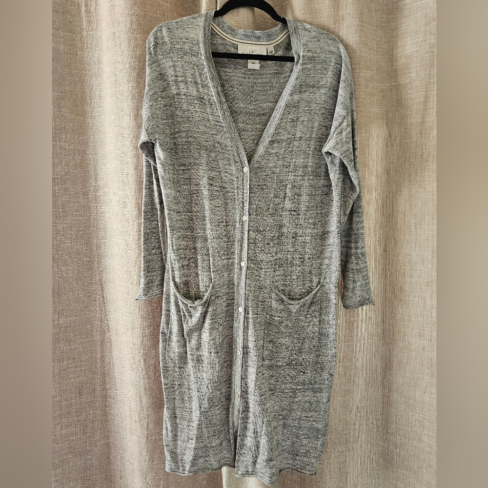 L.O.G.G. Label of Graded Goods H&M Grey Heather Cardigan Medium